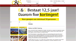Desktop Screenshot of eg-catering.nl